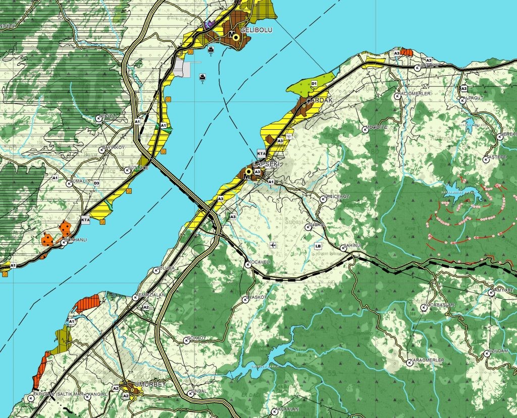 canakkale-route-map
